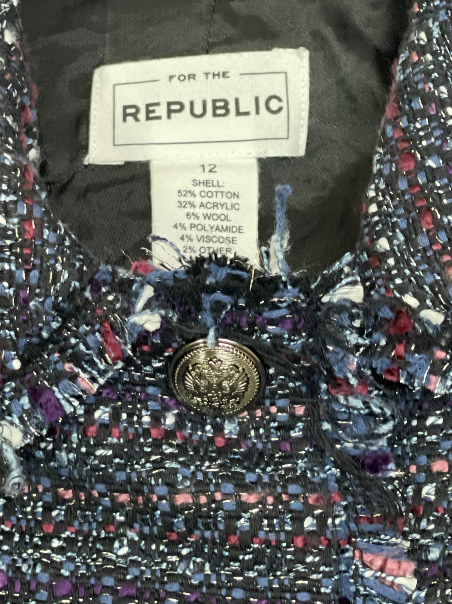 Blazer By For The Republic In Blue, Size: L