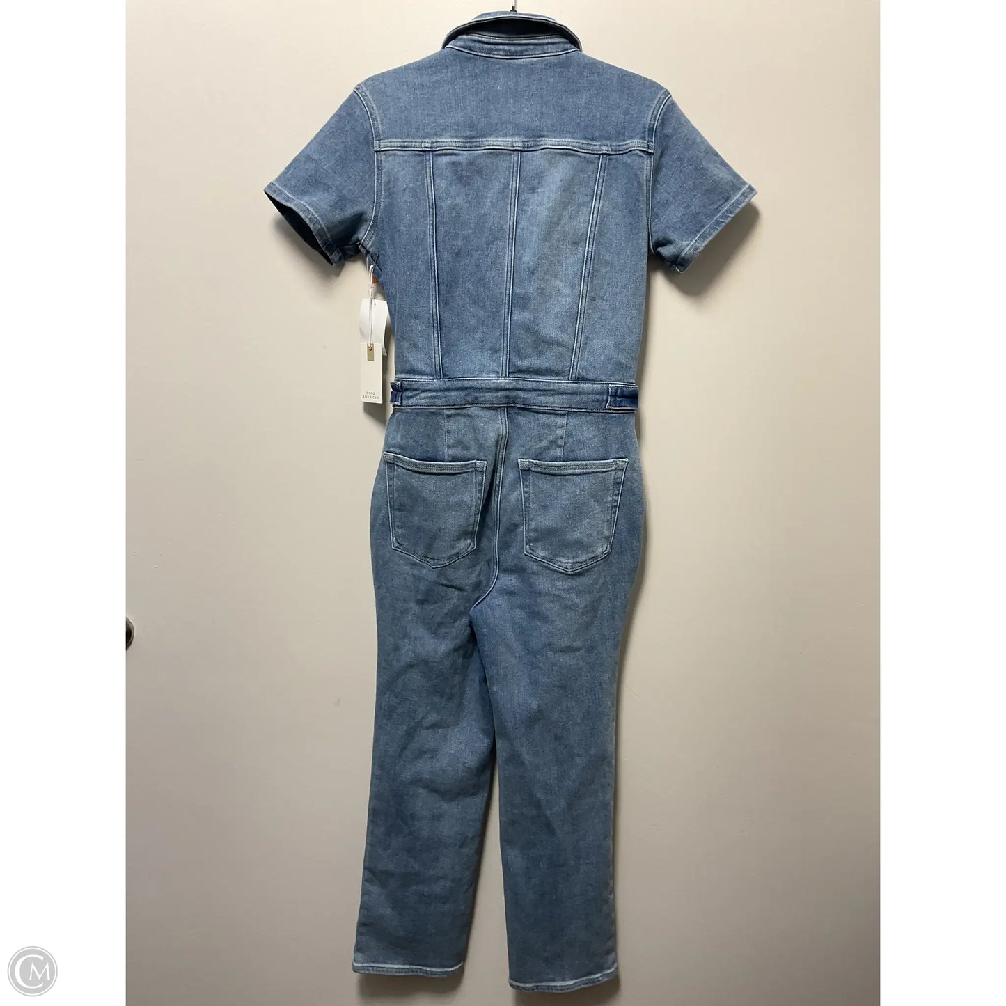 Jumpsuit By Good American In Blue Denim, Size: M