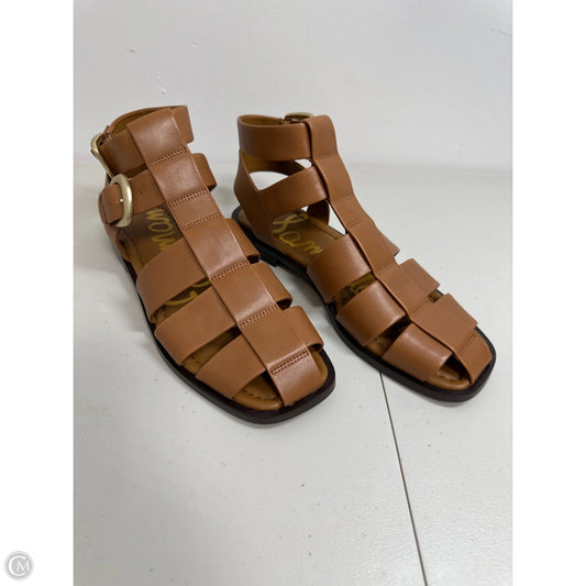 Sandals Flats By Sam Edelman In Tan, Size: 9