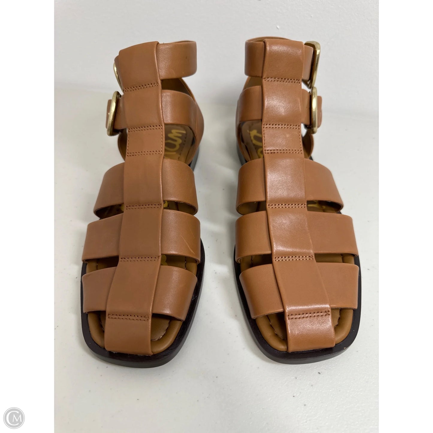 Sandals Flats By Sam Edelman In Tan, Size: 9