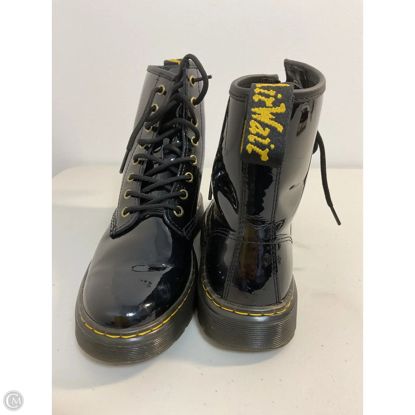 Boots Combat By Dr Martens In Black, Size: 8