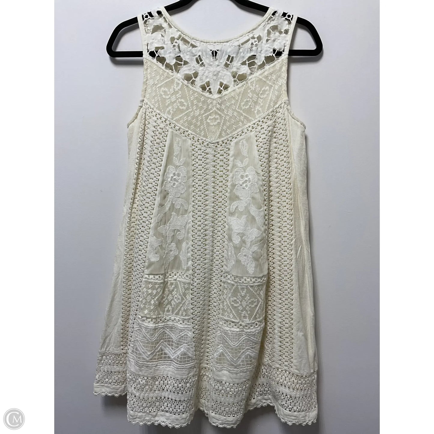 Dress Party Short By Cmb In Cream, Size: M