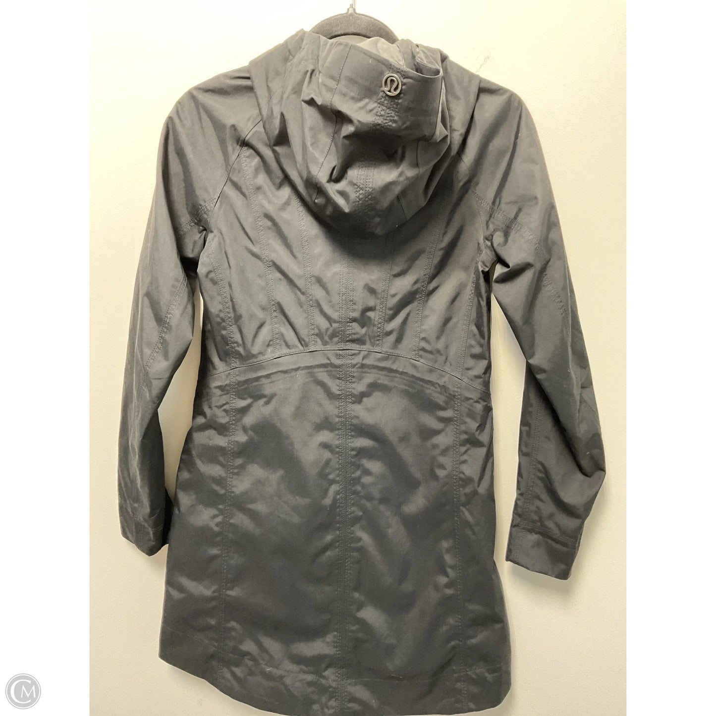 Jacket Windbreaker By Lululemon In Black, Size: 2