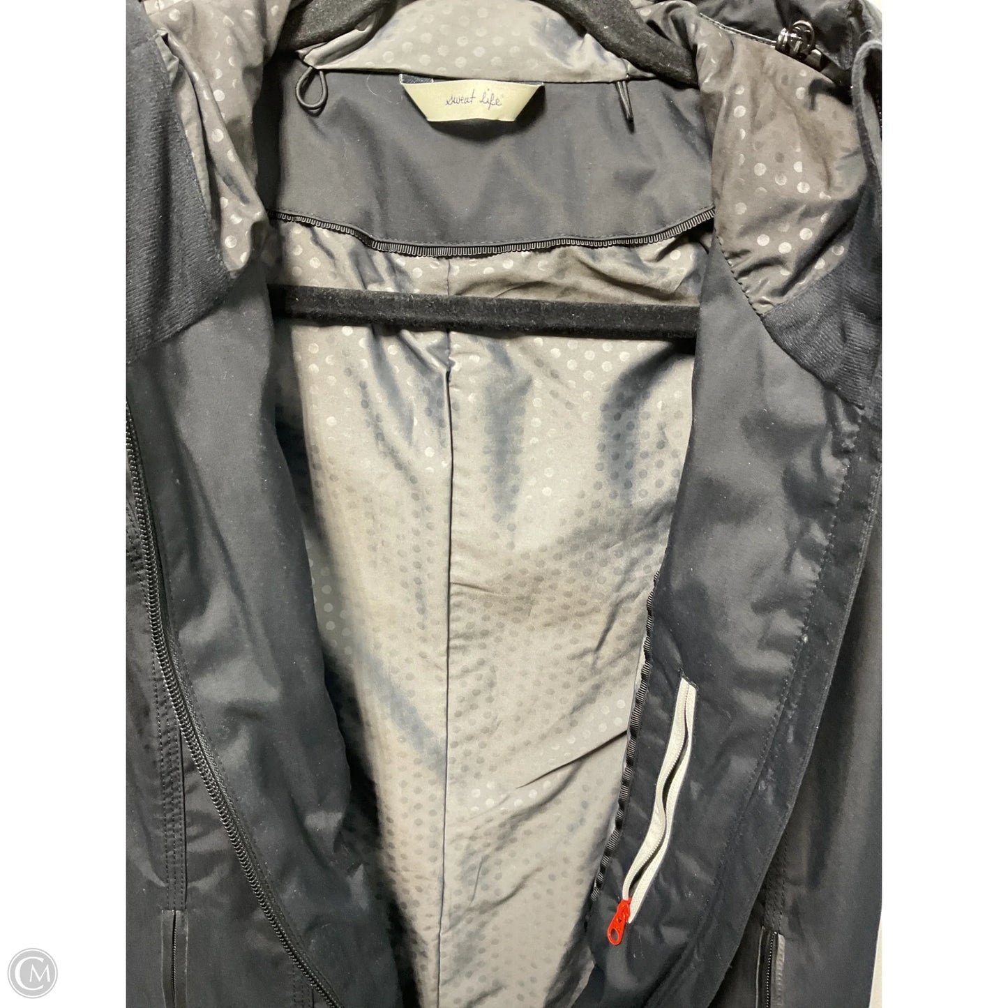 Jacket Windbreaker By Lululemon In Black, Size: 2