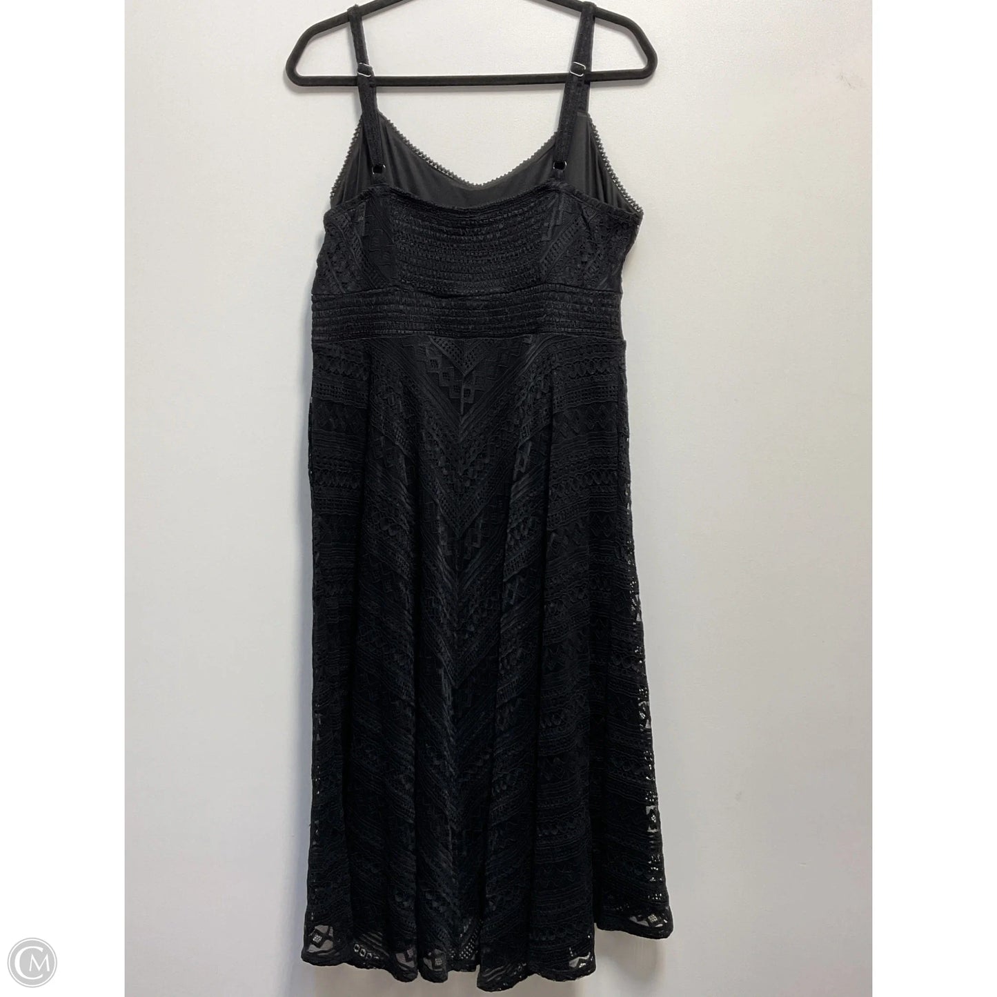 Dress Party Midi By Torrid In Black, Size: Xl