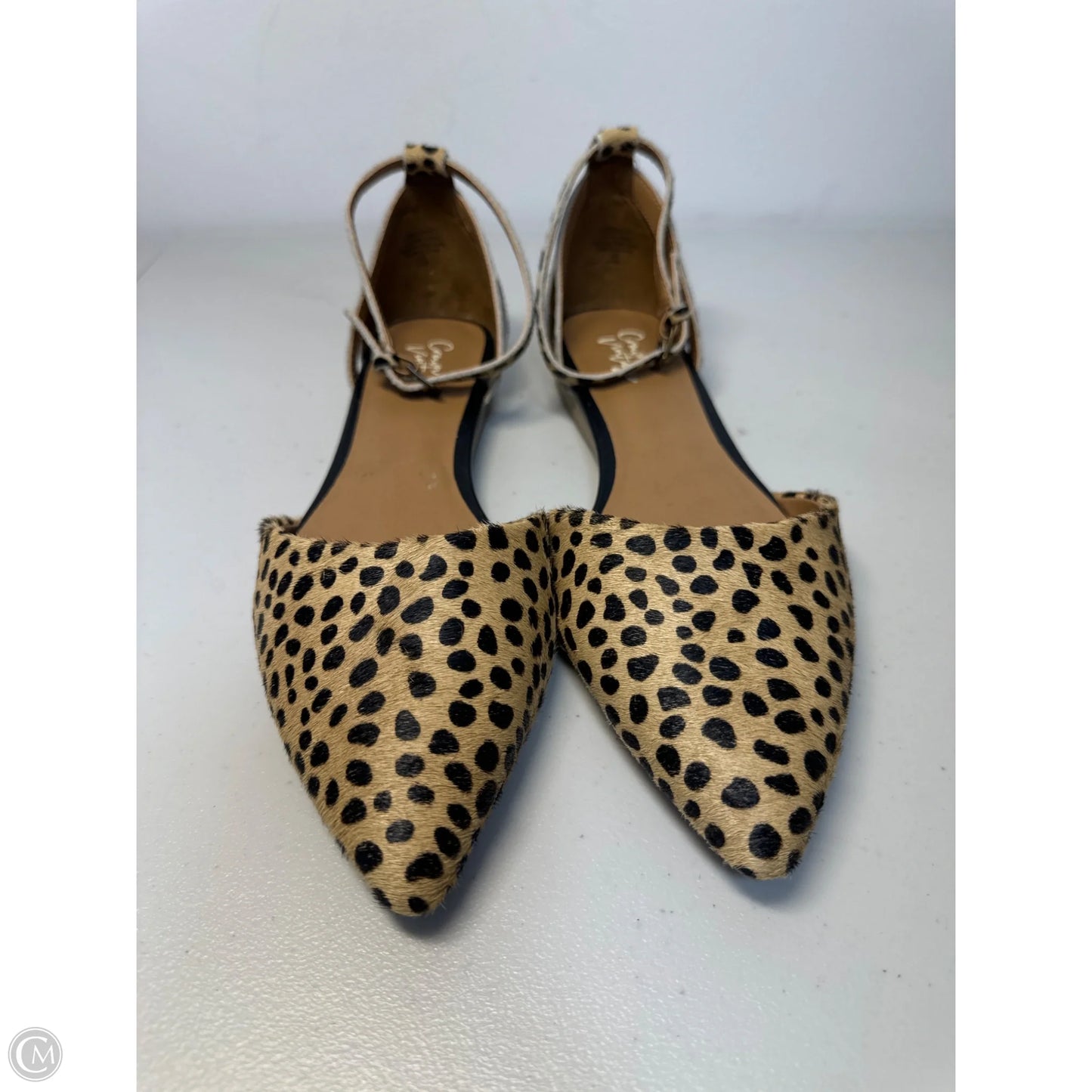 Shoes Flats By Crown Vintage In Animal Print, Size: 8.5
