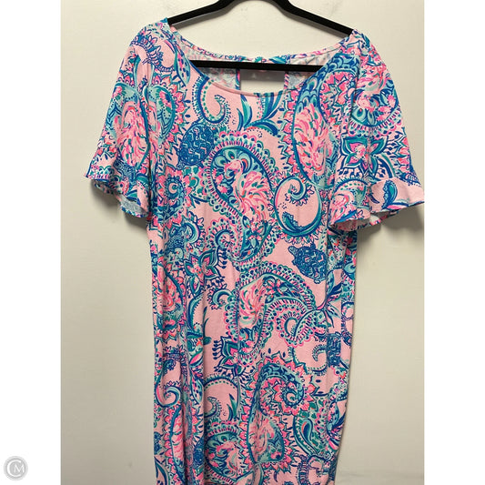 Dress Designer By Lilly Pulitzer In Pink, Size: Xl
