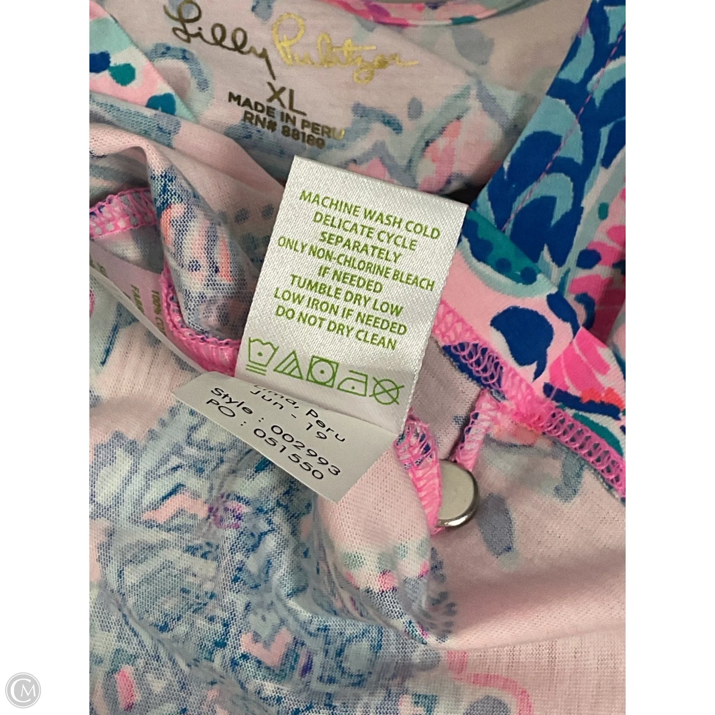 Dress Designer By Lilly Pulitzer In Pink, Size: Xl