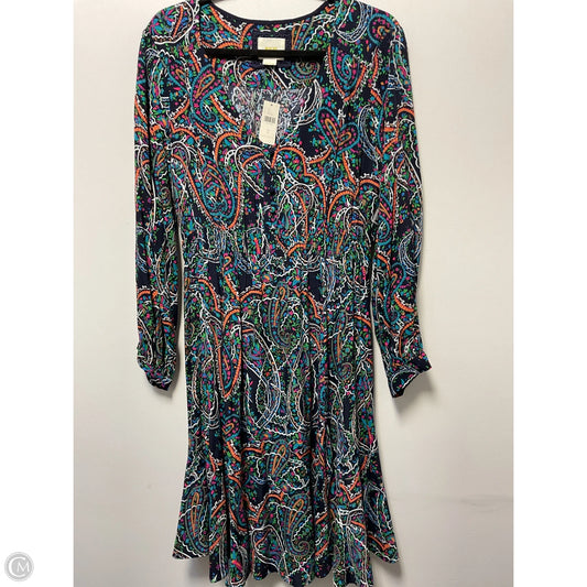 Dress Party Midi By Maeve In Multi-colored, Size: L