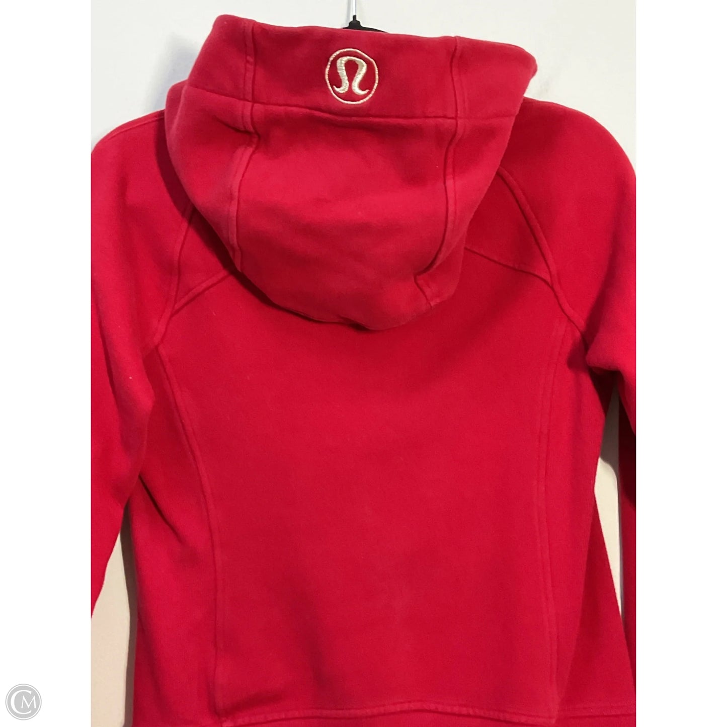 Athletic Jacket By Lululemon In Red, Size: 6