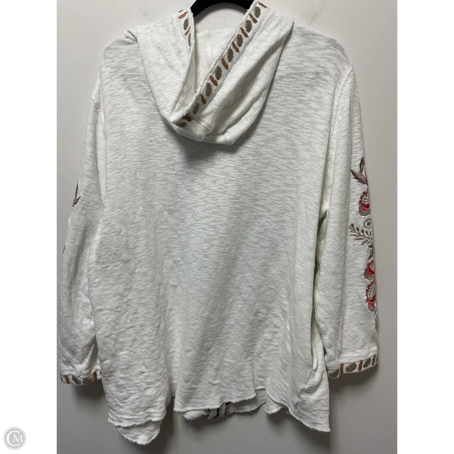 Jacket Other By Cmc In Cream & Tan, Size: 1x