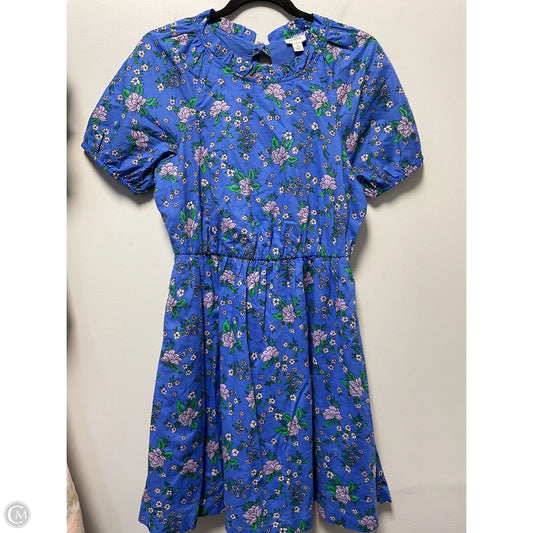 Dress Casual Short By J. Crew In Blue & Pink, Size: S