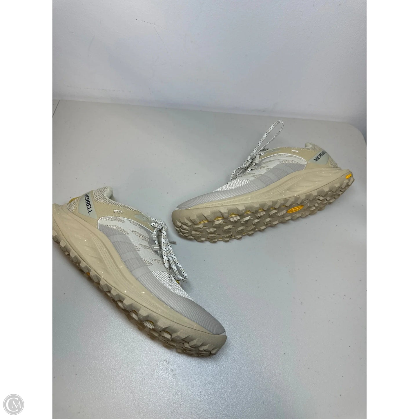 Shoes Hiking By Merrell In Beige, Size: 9