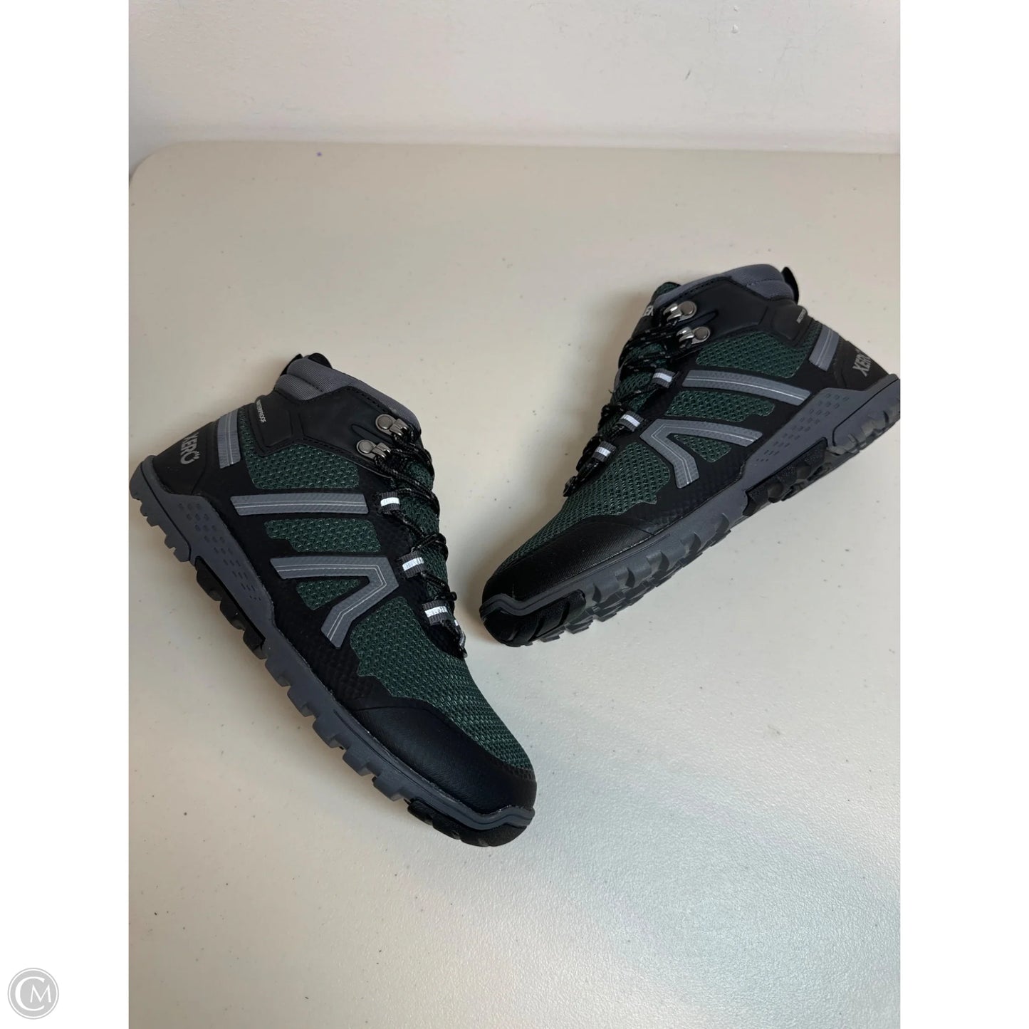 Boots Hiking By Clothes Mentor In Black & Green, Size: 8