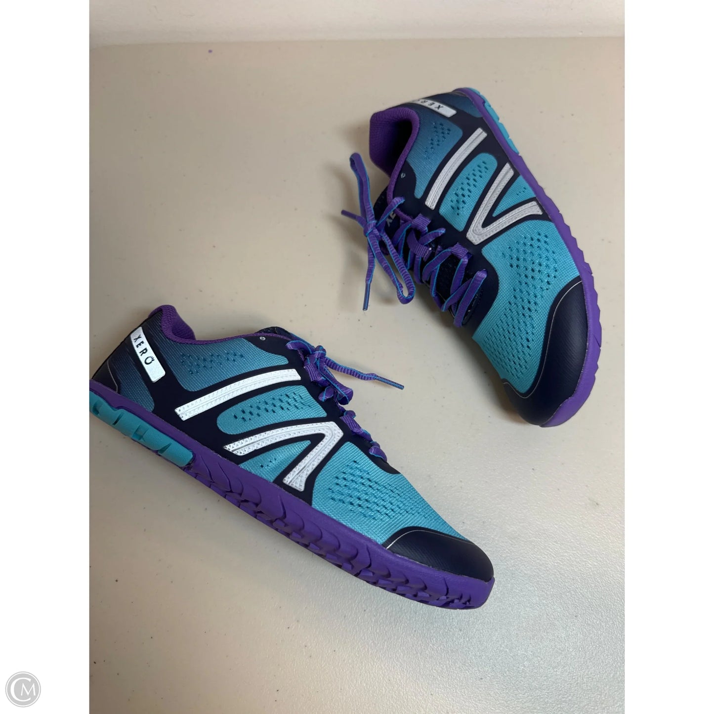 Shoes Athletic By Clothes Mentor In Blue & Purple, Size: 8