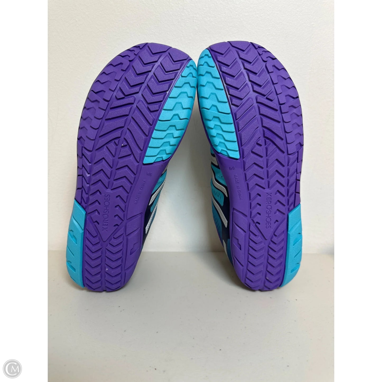 Shoes Athletic By Clothes Mentor In Blue & Purple, Size: 8