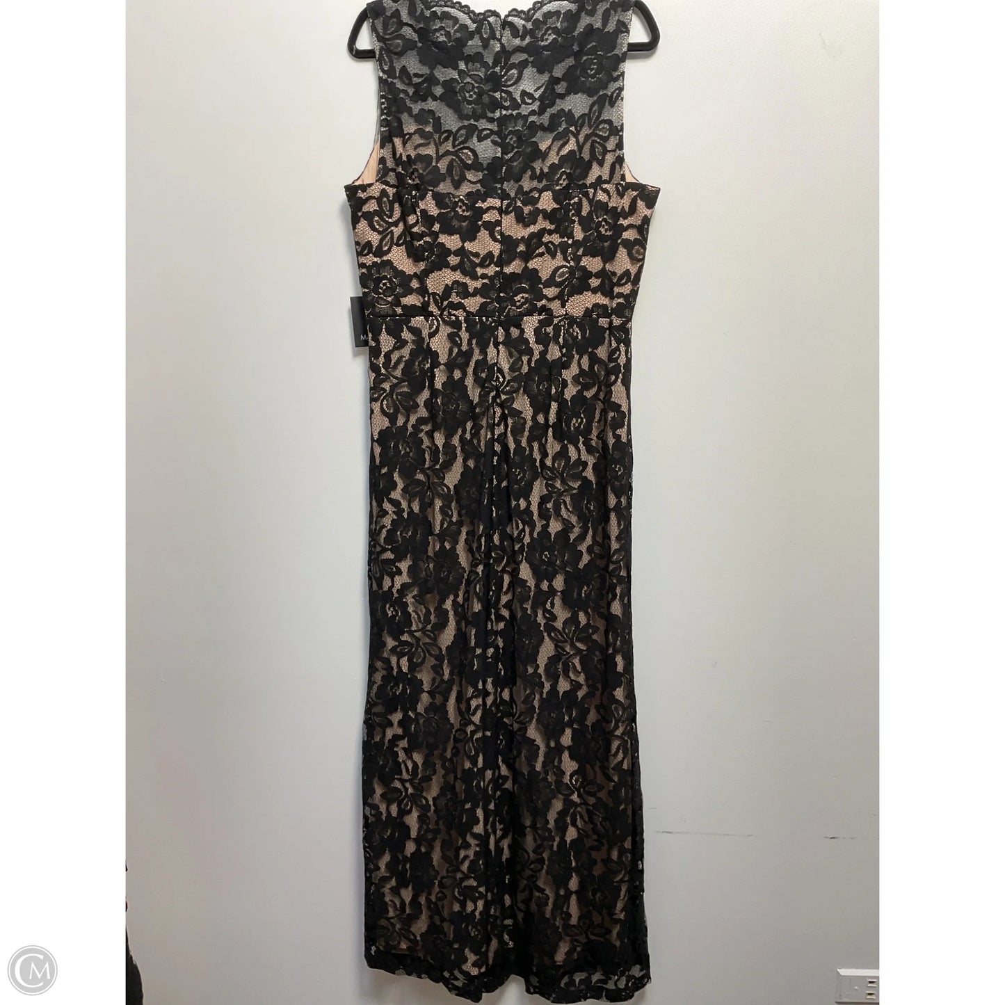 Jumpsuit By Marina In Black & Cream, Size: 1x