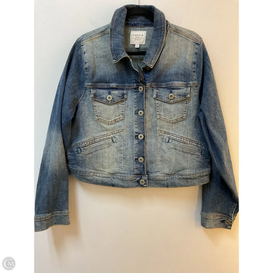 Jacket Denim By Torrid In Blue Denim, Size: 2x