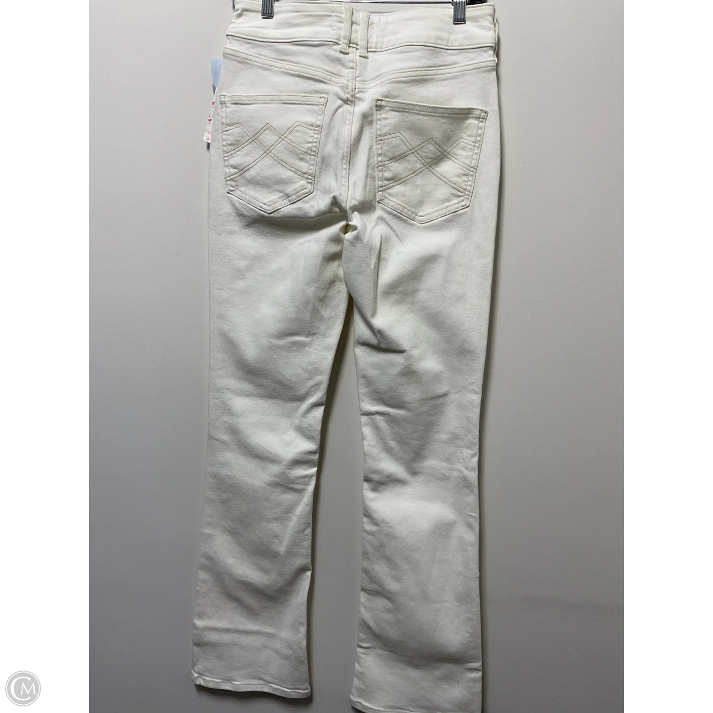 Jeans Boot Cut By We The Free In Cream Denim, Size: 6