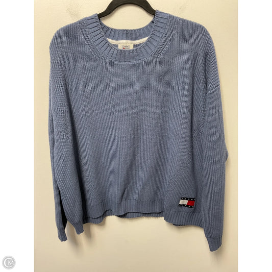 Sweater By Tommy Hilfiger In Blue, Size: Xl