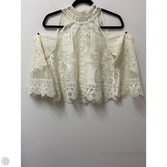 Top Long Sleeve By Farm Rio In Cream, Size: Xs