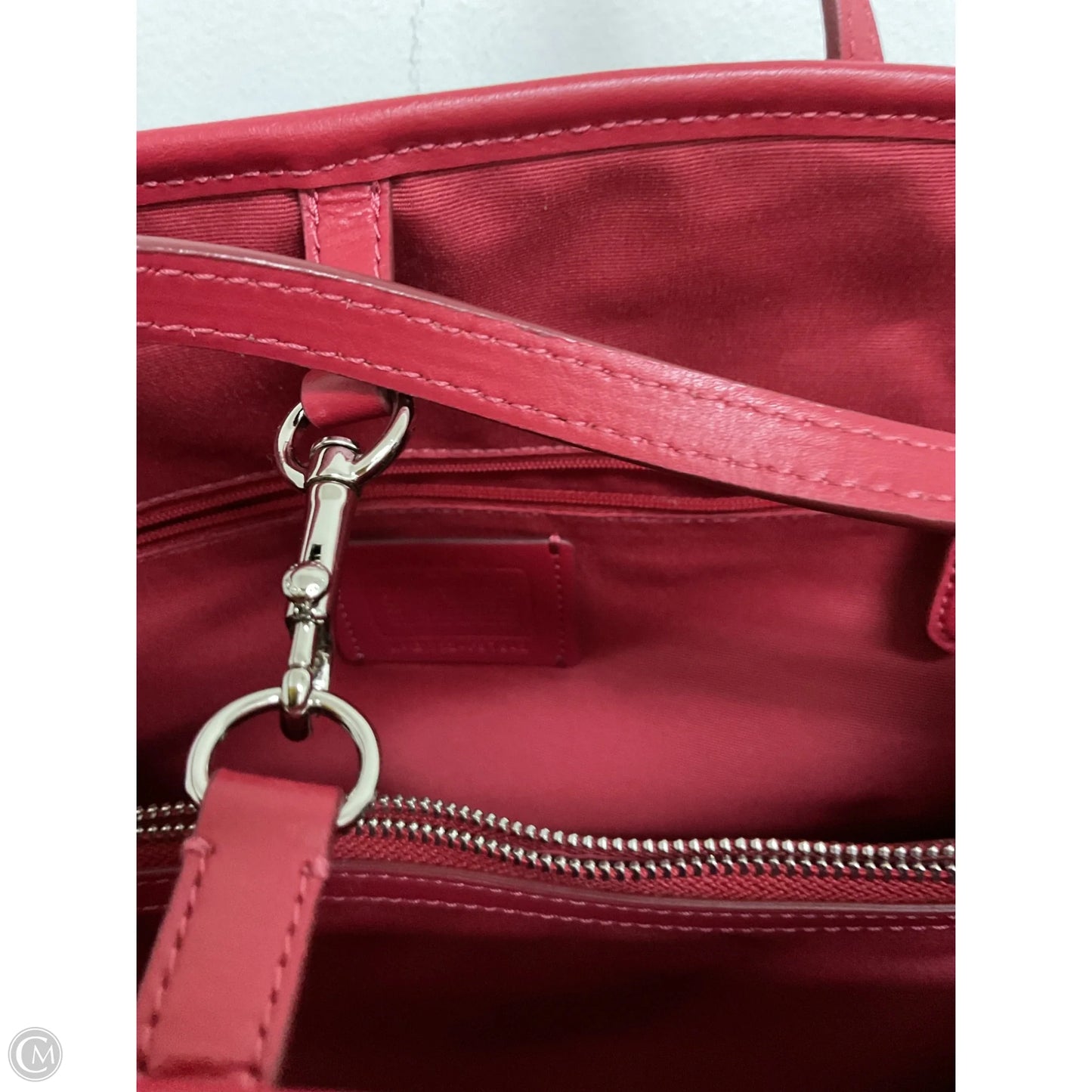 Handbag Designer By Coach, Size: Large
