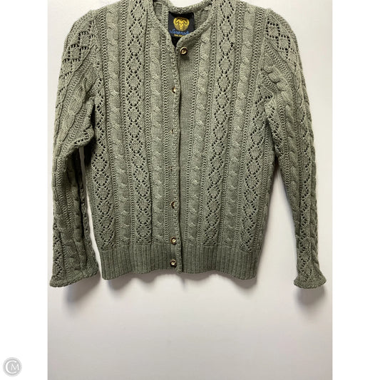 Sweater Cardigan By Cma In Green, Size: S