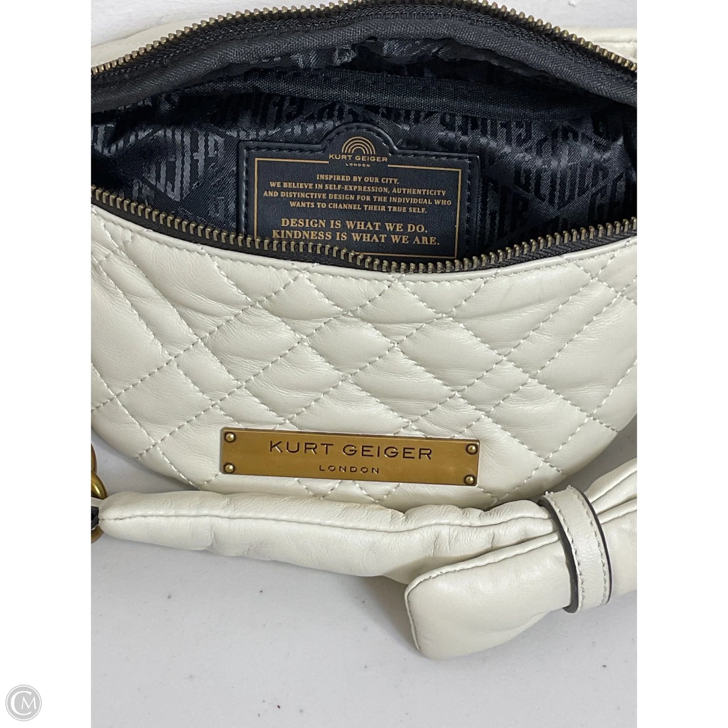 Crossbody Designer By Kurt Geiger, Size: Medium