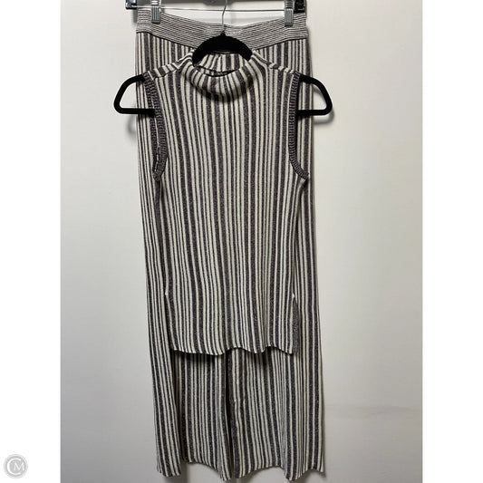 Pants Set 2pc By House Of Harlow In Black & Cream, Size: S
