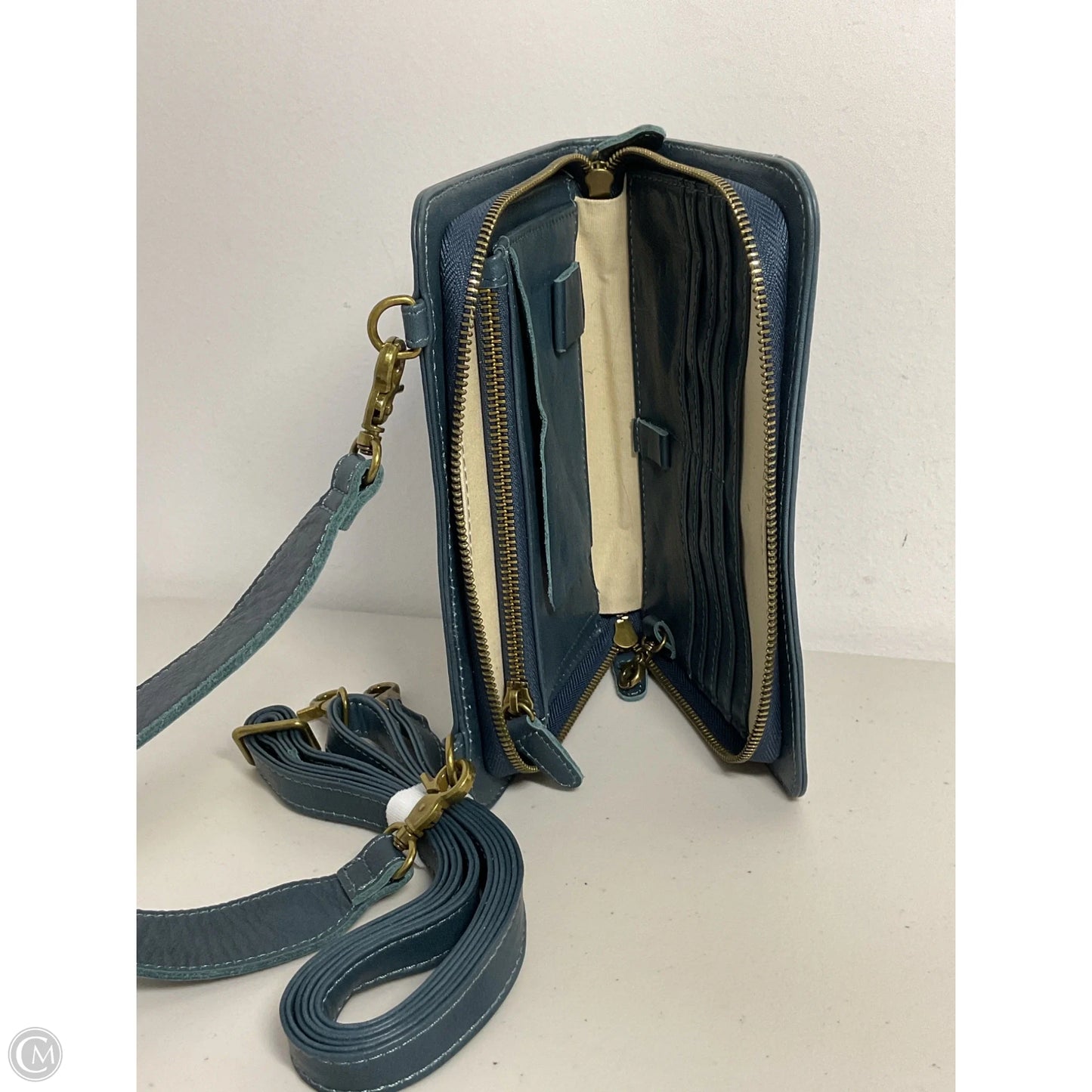 Crossbody Leather By Cma, Size: Large