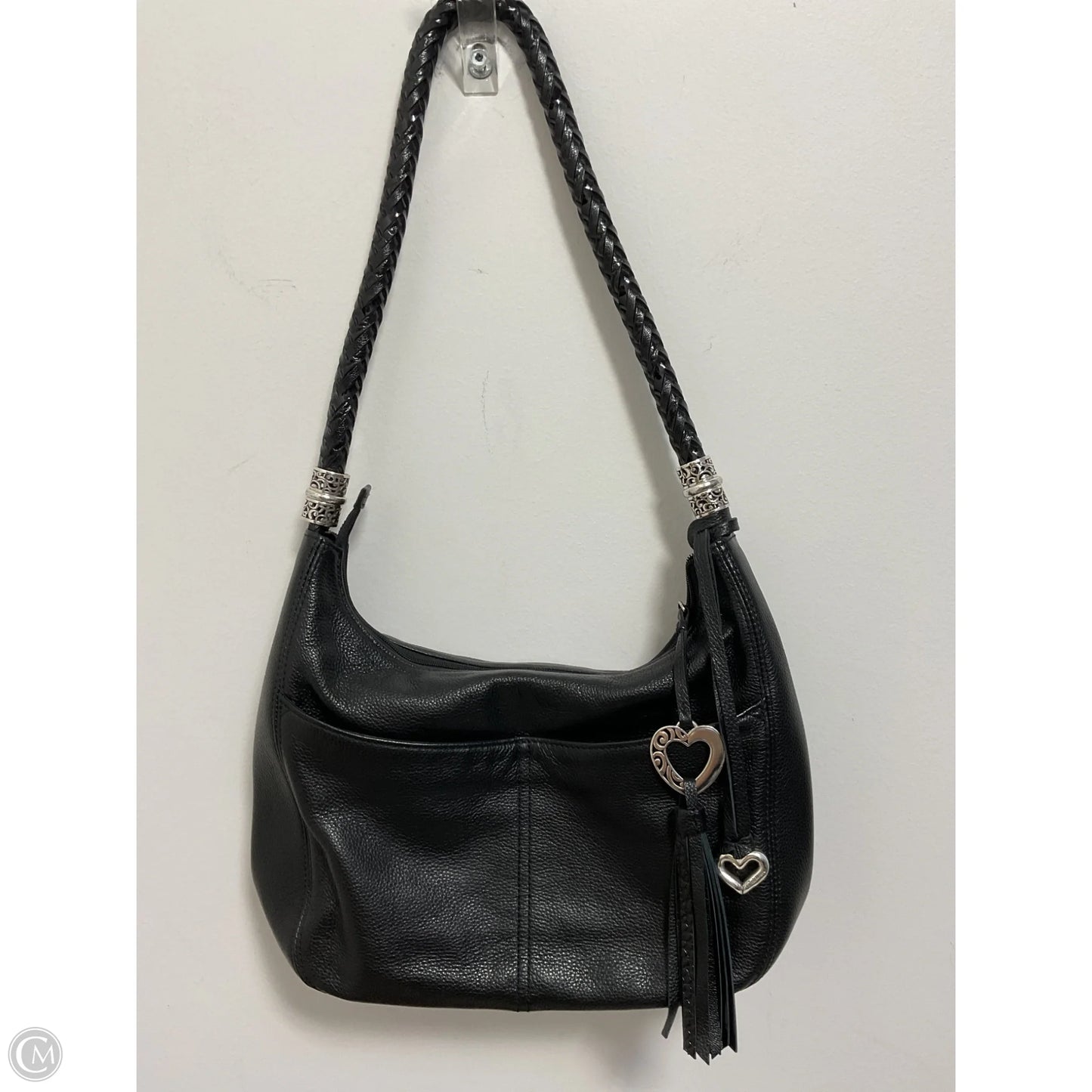 Handbag Leather By Brighton, Size: Large
