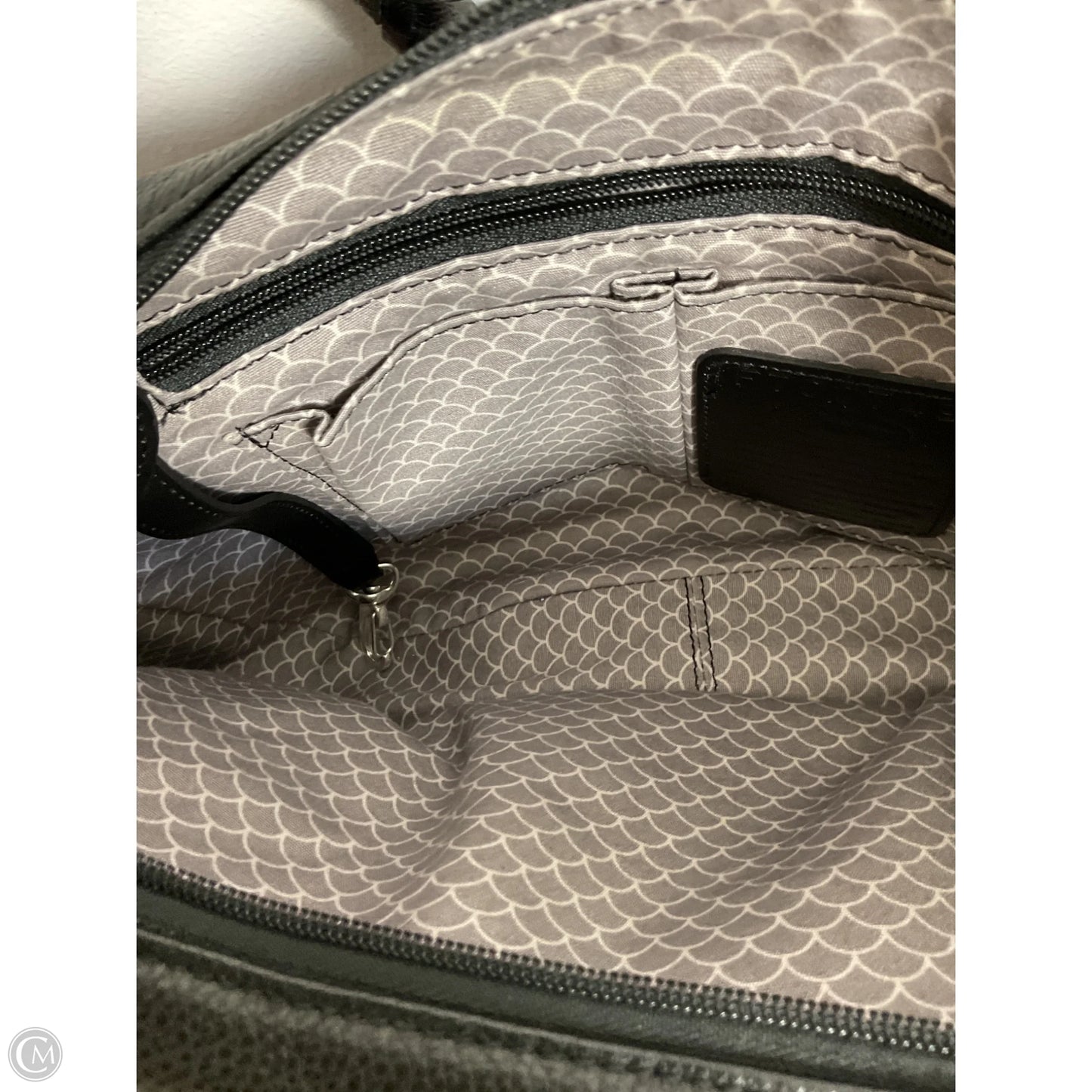 Handbag Leather By Brighton, Size: Large