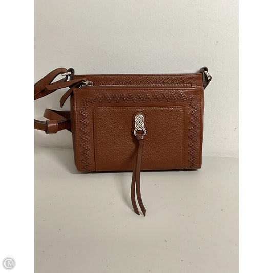 Crossbody Leather By Brighton, Size: Medium
