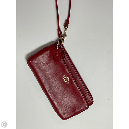 Wristlet Designer By Coach, Size: Medium