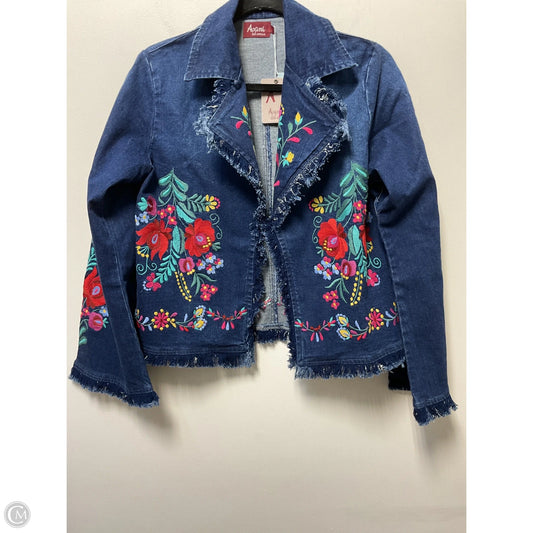 Jacket Denim By Cmc In Blue Denim, Size: L