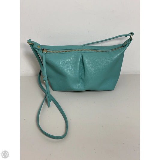 Handbag Leather By Hobo Intl, Size: Medium