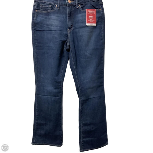 Jeans Boot Cut By Levis In Blue Denim, Size: 6