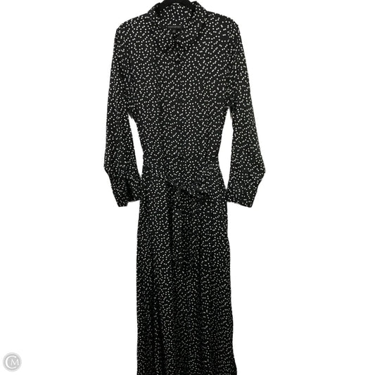 Dress Casual Maxi By Banana Republic In Polkadot Pattern, Size: Xl