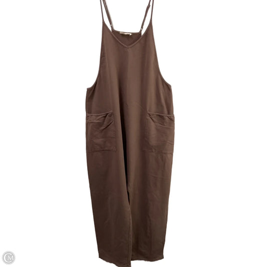 Romper By Listicle In Brown, Size: L