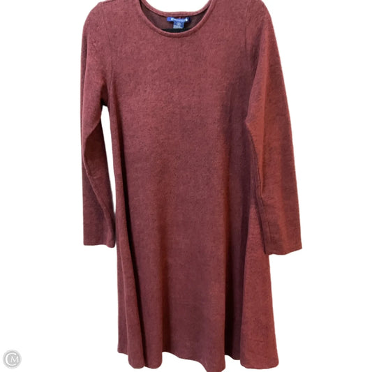 Dress Sweater By Clothes Mentor In Red, Size: M