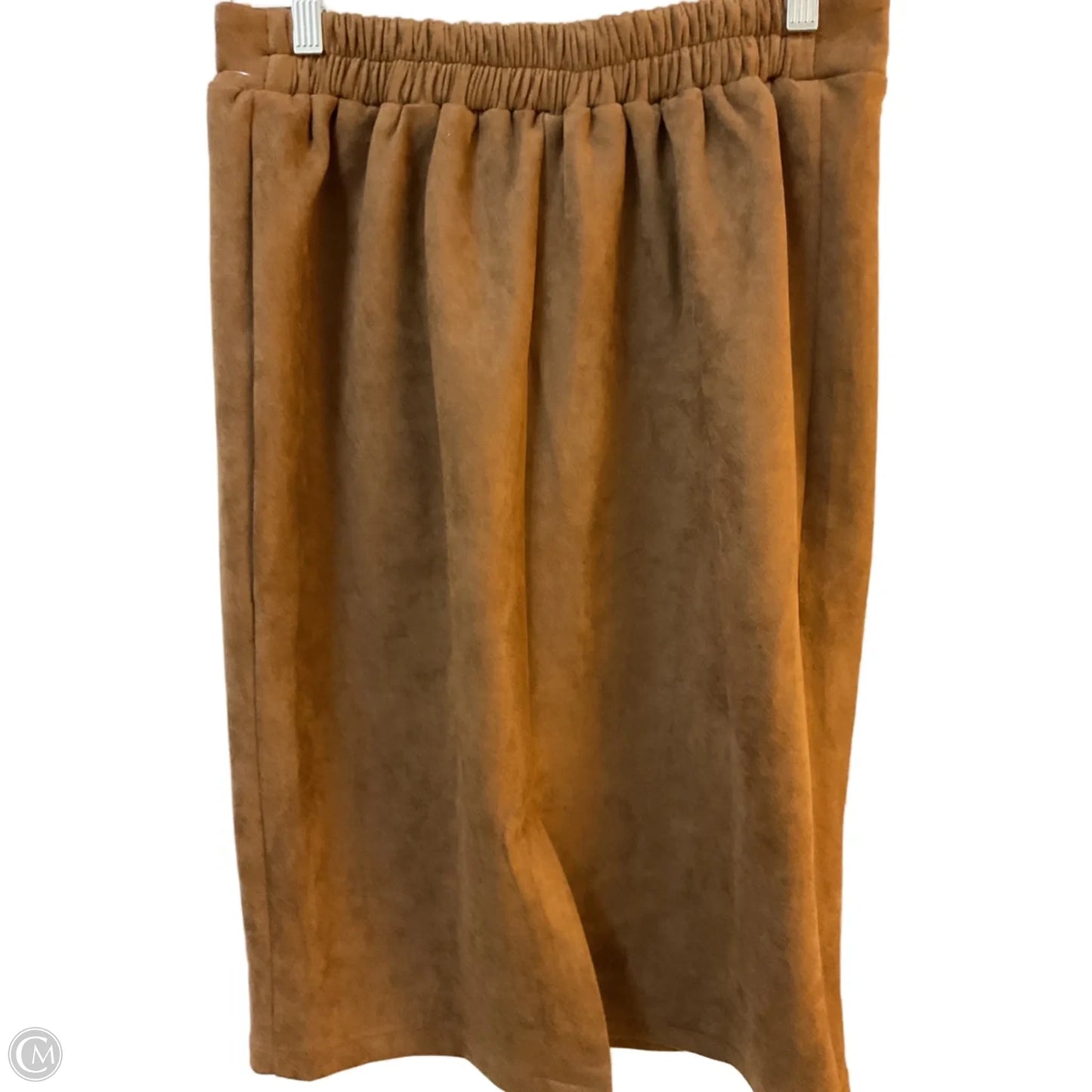 Skirt Midi By Solitaire In Tan, Size: M
