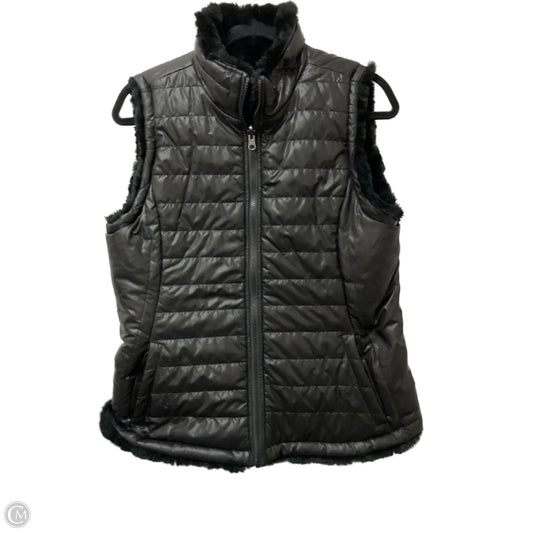 Vest Faux Fur & Sherpa By Cmc In Black, Size: M