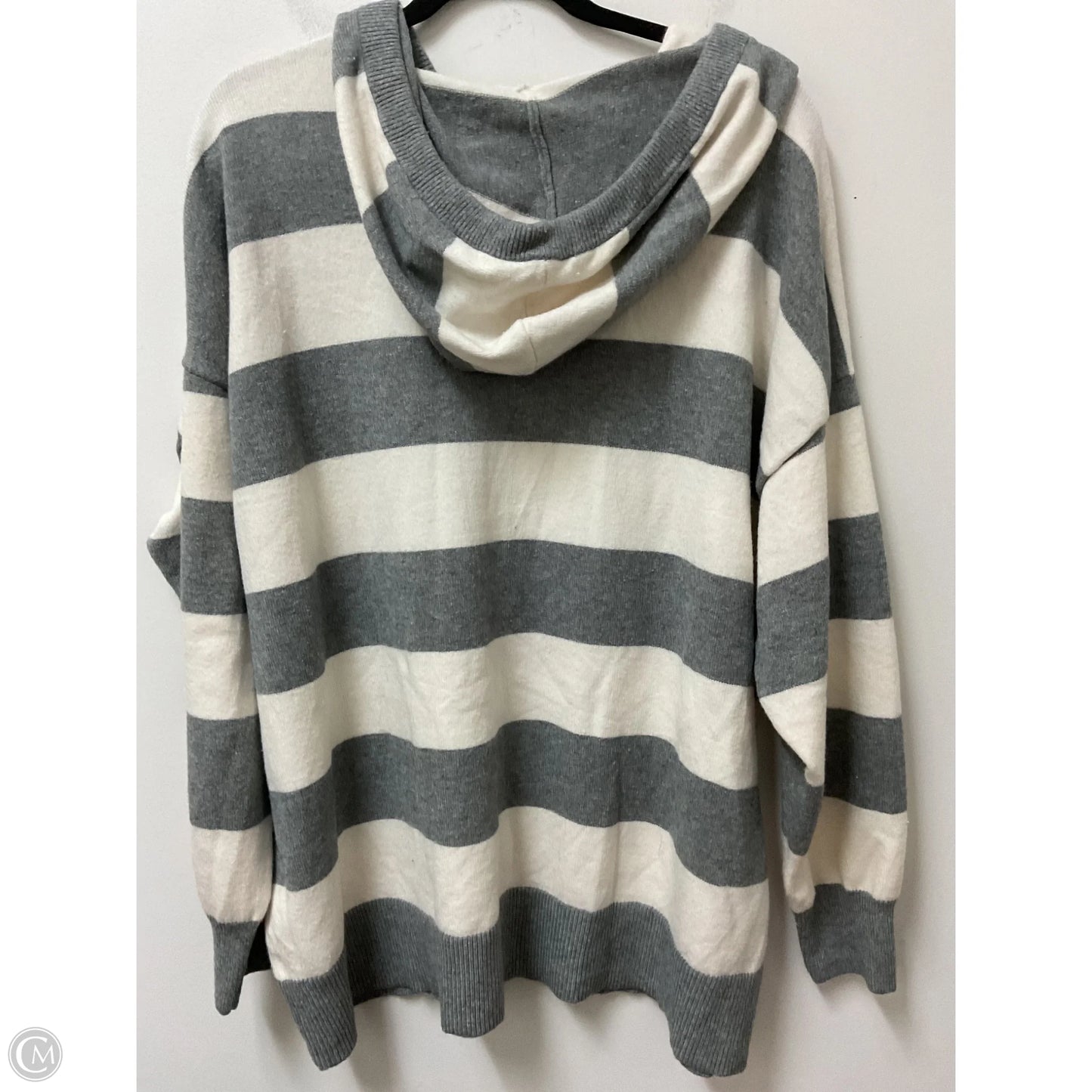Sweater By Torrid In Striped Pattern, Size: 3x