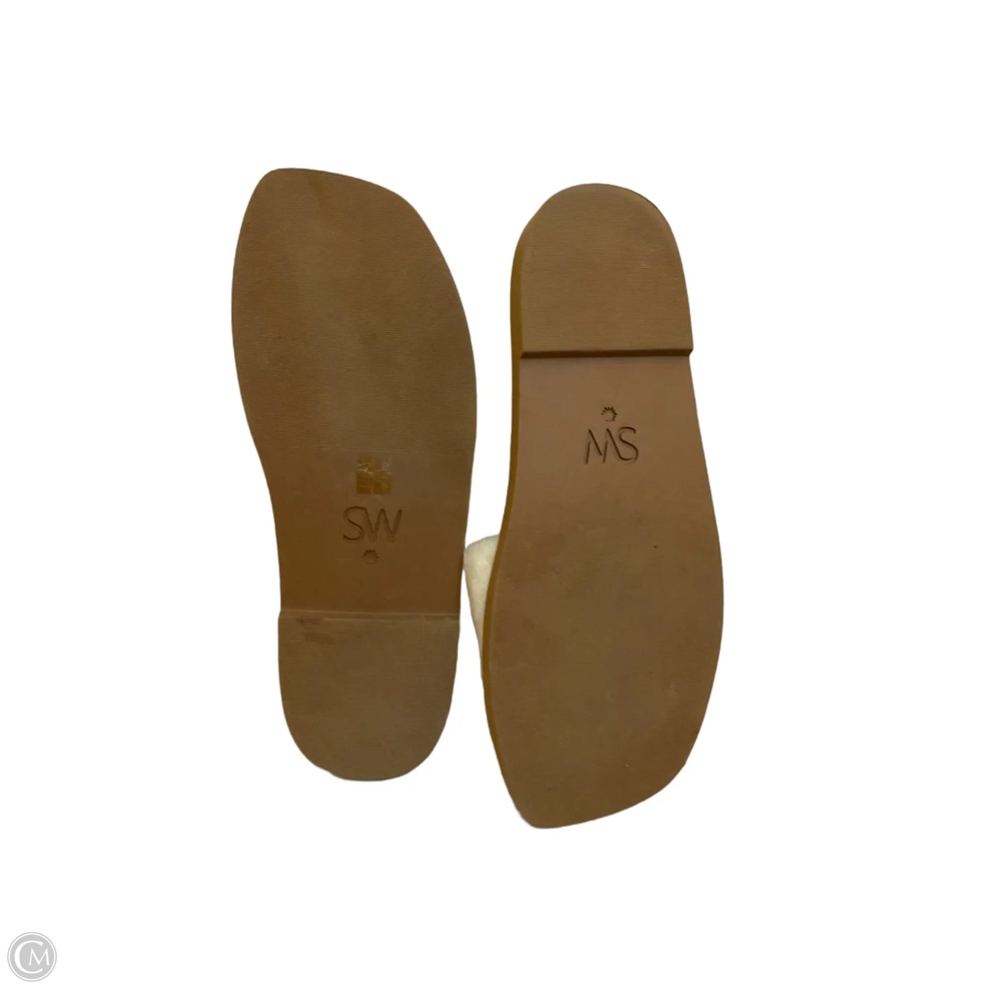 Sandals Designer By Stuart Weitzman In Cream, Size: 8