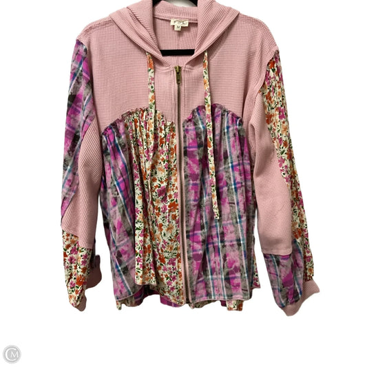 Jacket Other By Pol In Pink, Size: M