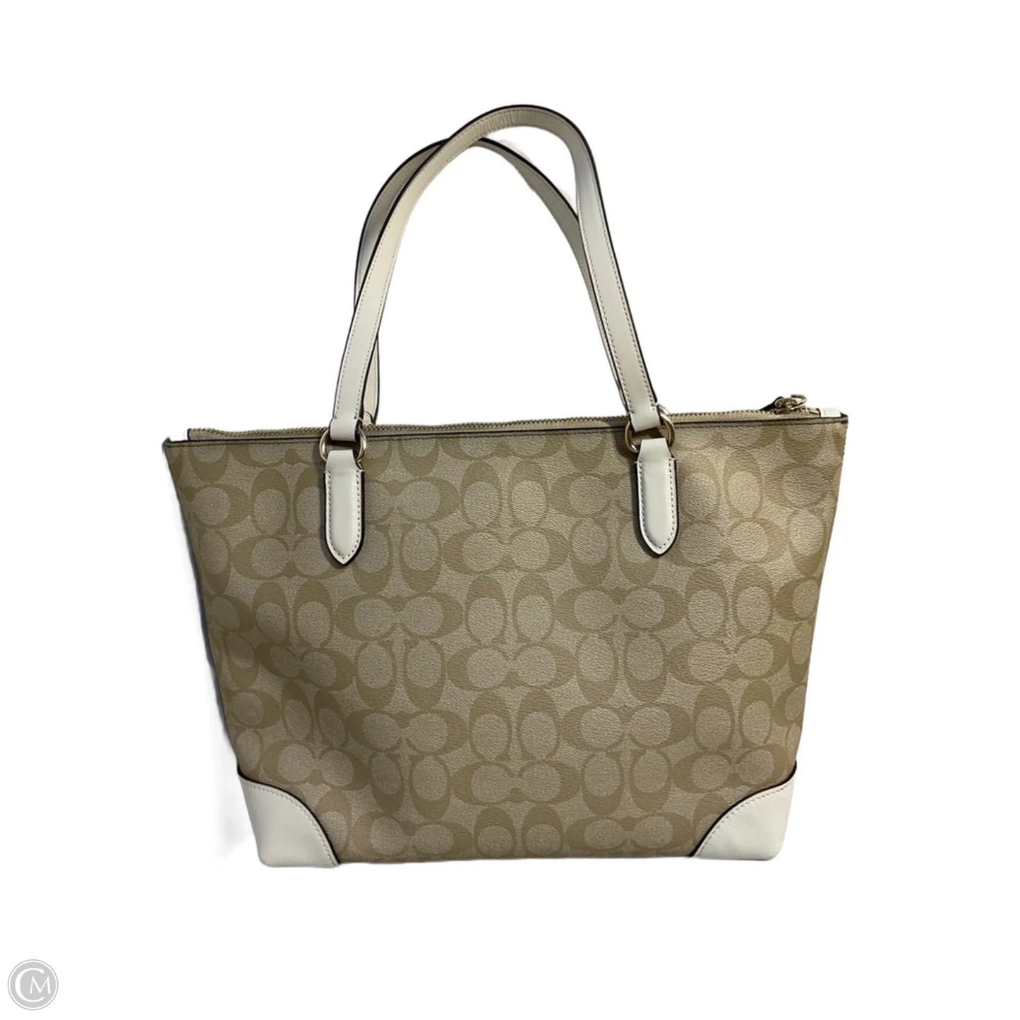Tote Designer By Coach, Size: Medium