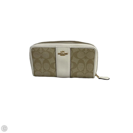 Wallet Designer By Coach, Size: Large