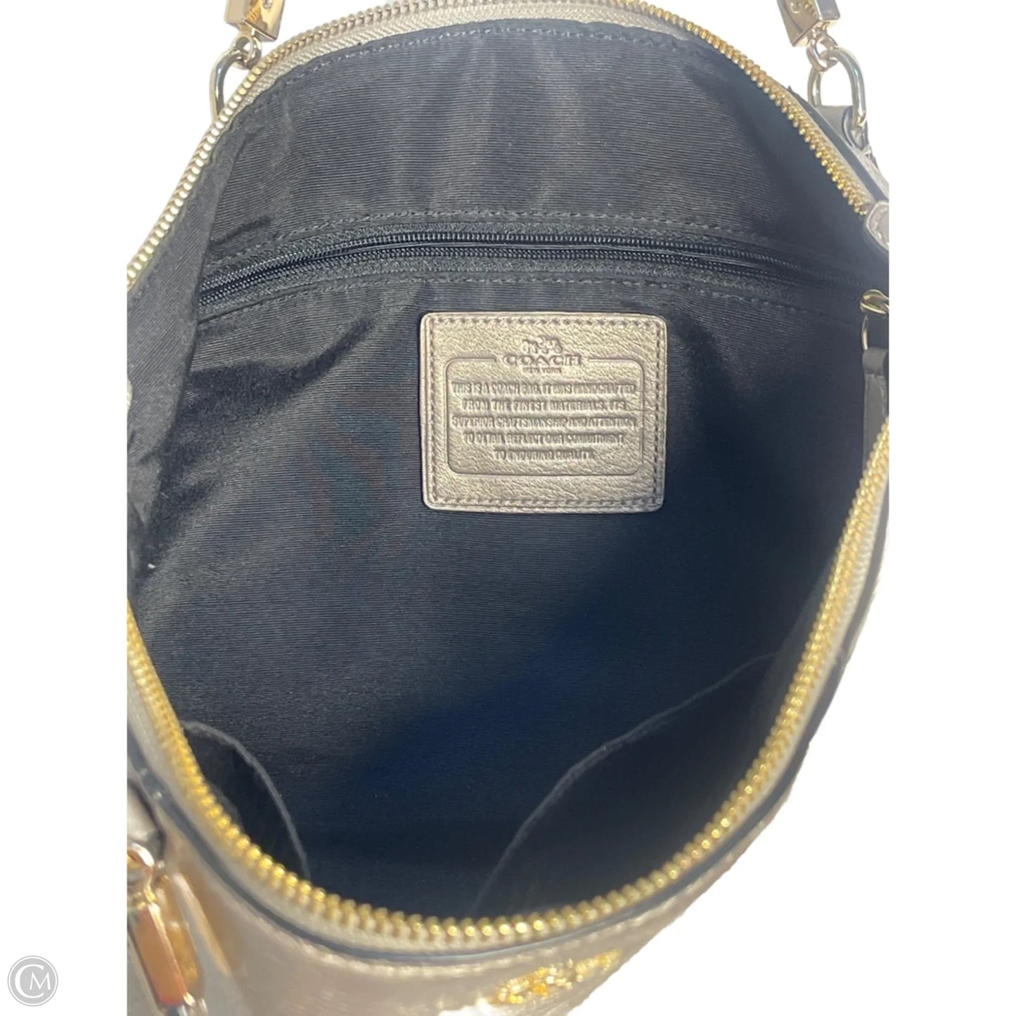 Handbag Designer By Coach, Size: Medium