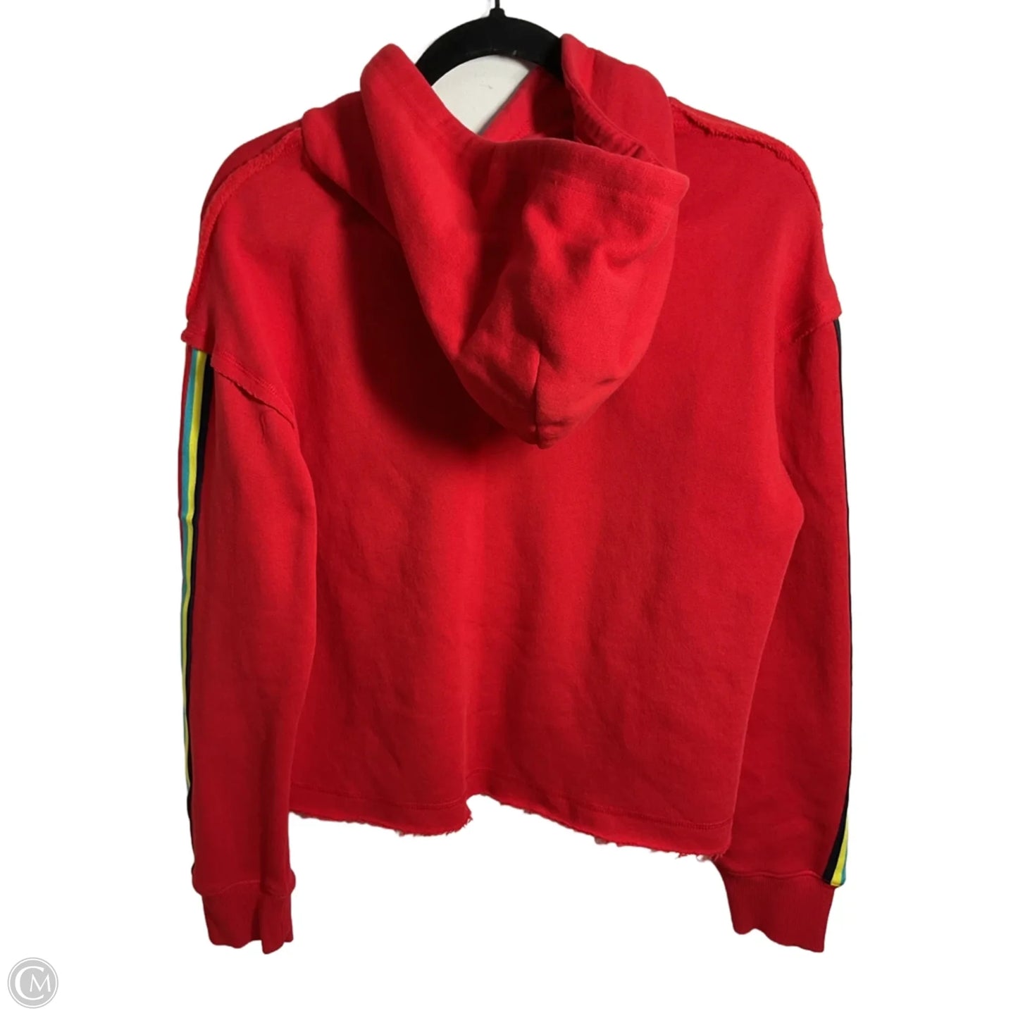 Sweatshirt Hoodie By Cme In Red, Size: S