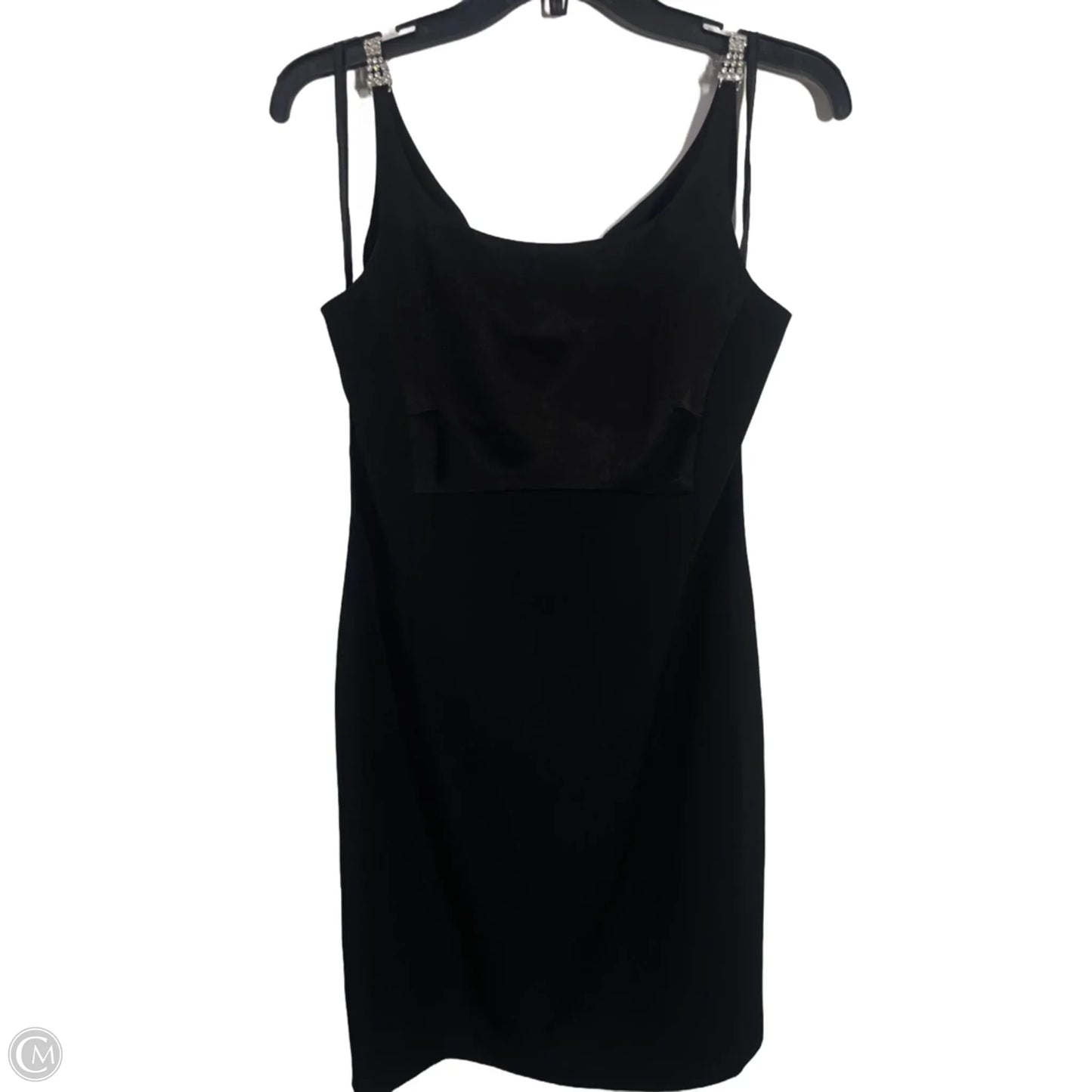 Dress Party Short By Carole Little In Black & Silver, Size: M